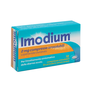 IMODIUM*12CPR OROSOL 2MG