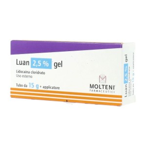LUAN*GEL 15G 2,5% +APPLICATORE