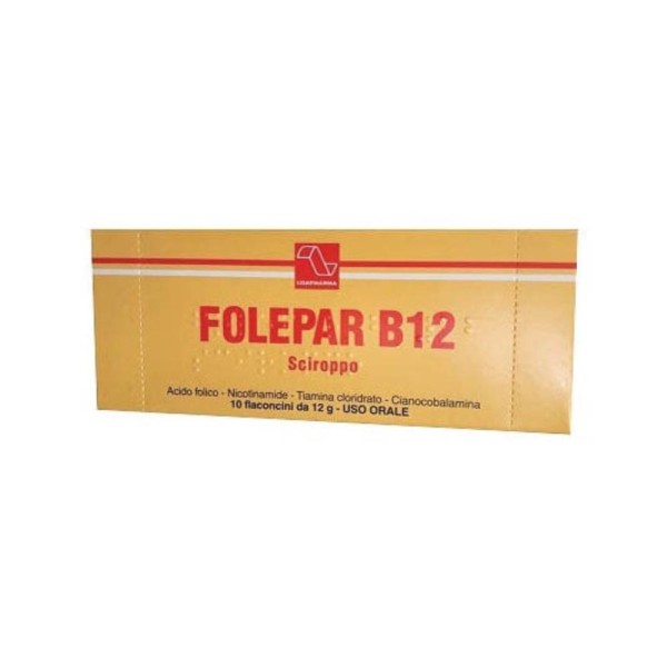 FOLEPAR B12*10FL SCIR 12G
