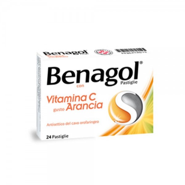 BENAGOL VIT C*24PAST ARANCIA