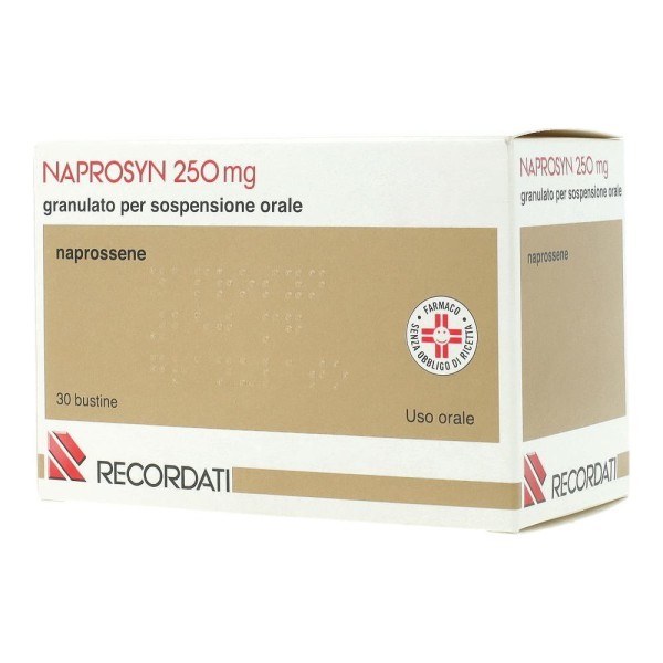 NAPROSYN*OS 30BUST 250MG
