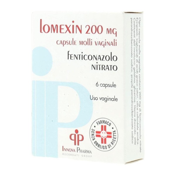 LOMEXIN*6CPS MOLLI VAG 200MG