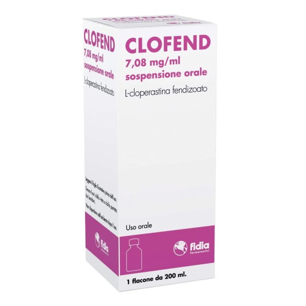 CLOFEND*OS SOSP 200ML7,08MG/ML