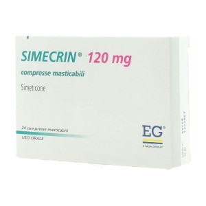 SIMECRIN*24CPR MAST 120MG