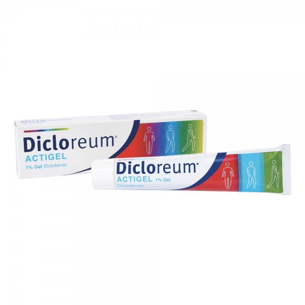 DICLOREUM ACTIGEL*GEL 50G 1%