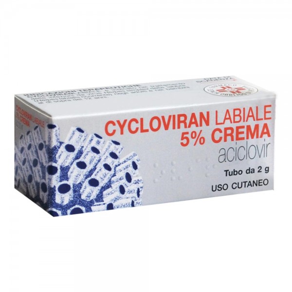 CYCLOVIRAN LABIALE*CREMA 2G 5%