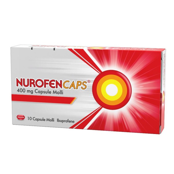 NUROFENCAPS*10CPS MOLLI 400MG