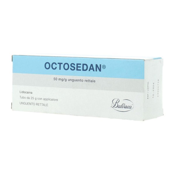OCTOSEDAN*UNG RETT 25G 50MG/G