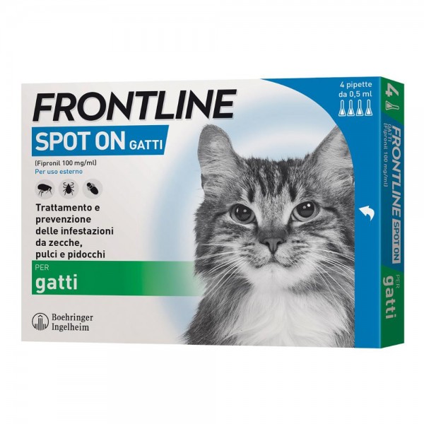FRONTLINE SpotOn Gatti 4x0,5ml
