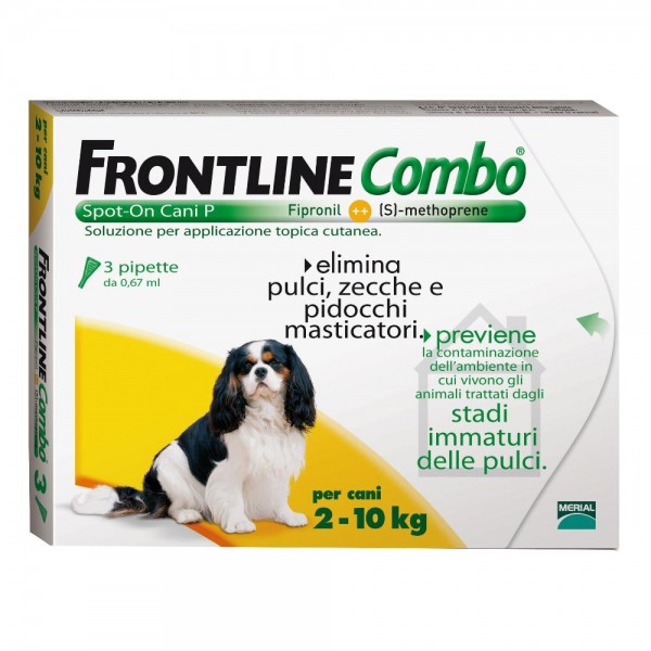 FRONTLINE Combo 3p.Cani 2-10Kg