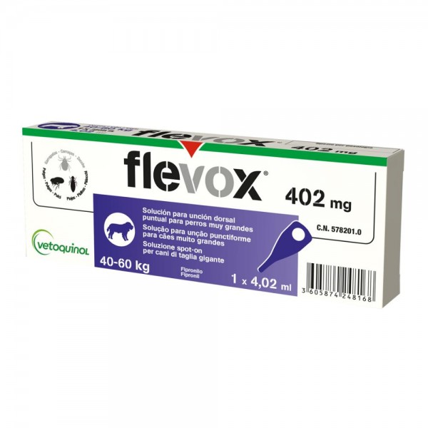 FLEVOX*SPOTON 1PIP 40-60KG CA