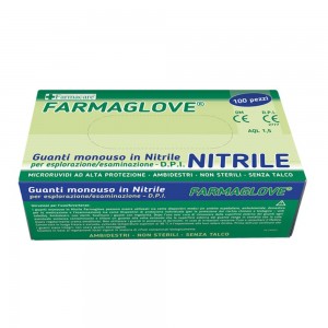 GUANTO NITRILE 100PZ M