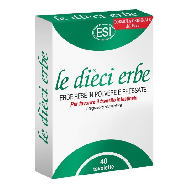 LE DIECI ERBE 40 Tavol. LE DIECI ERBE 40 Tavol.