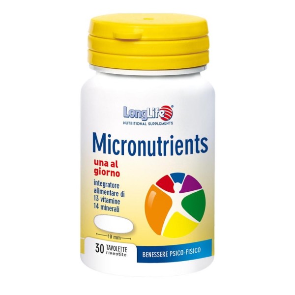 LONGLIFE MICRONUTRIENTS 30Tav. LONGLIFE MICRONUTRIENTS 30Tav.