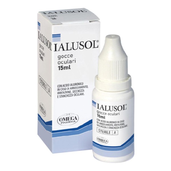 IALUSOL GOCCE OCULARI 15ML IALUSOL GOCCE OCULARI 15ML