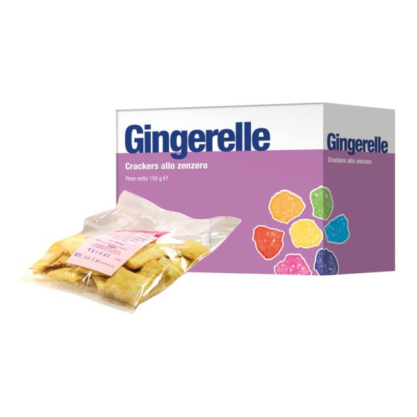 GINGERELLE Crackers Zenz.150g