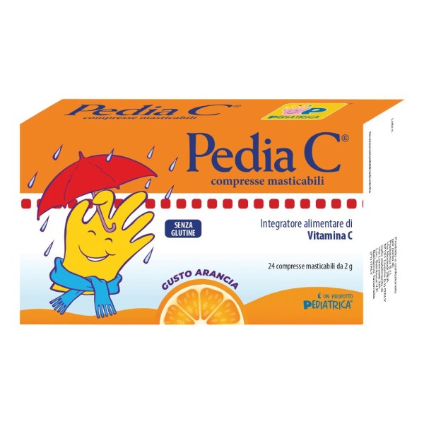 PEDIA C 24 Cpr Arancia PEDIA C 24 Cpr Arancia
