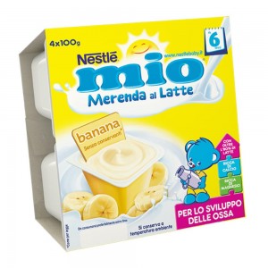 MIO Mer.Lattea Banana 4x100g