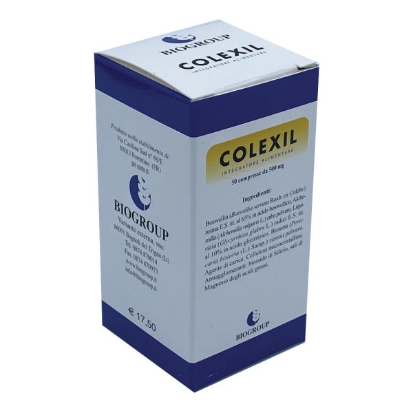 COLEXIL 50 Cpr 500mg COLEXIL 50 Cpr 500mg