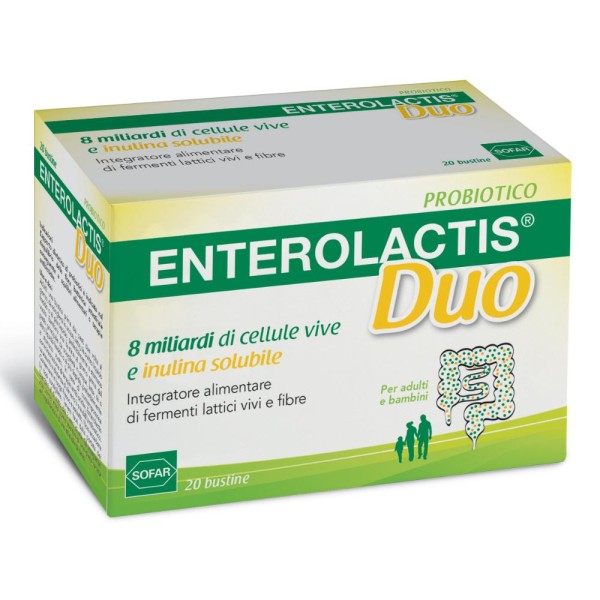 ENTEROLACTIS DUO POLV 20BUST