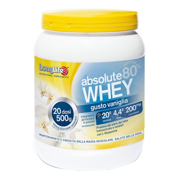 LONGLIFE ABSOLUTE Whey Vanigl. LONGLIFE ABSOLUTE Whey Vanigl.