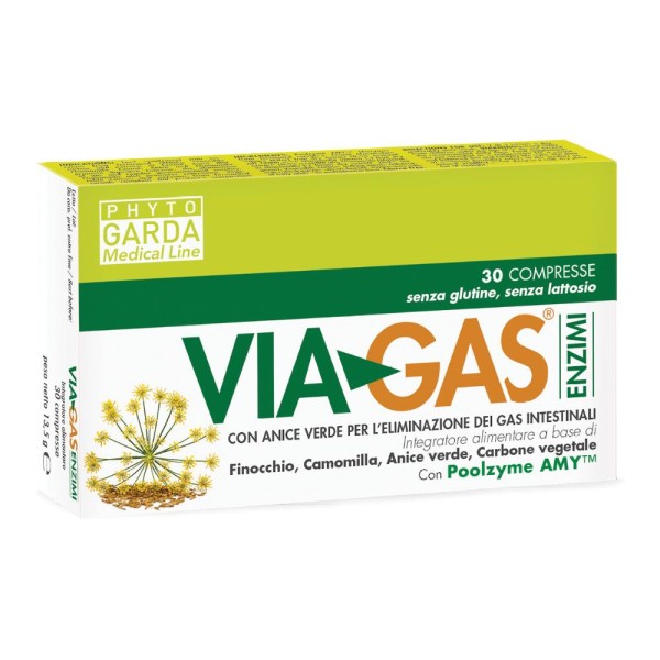 VIA-GAS Enzimi 30 Cpr 450mg