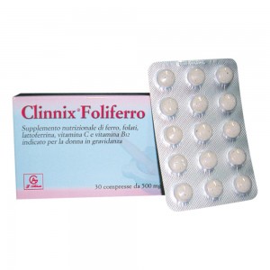 CLINNIX Foliferro 30 Cpr 500mg