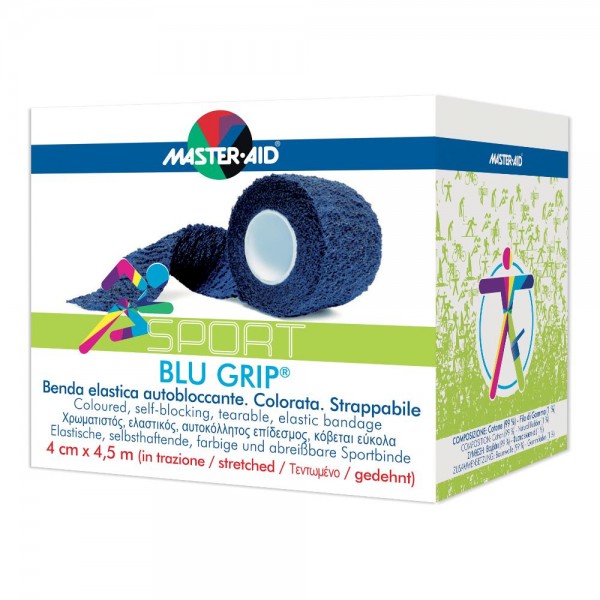 MASTER AID Sport Blu Grip4x4,5