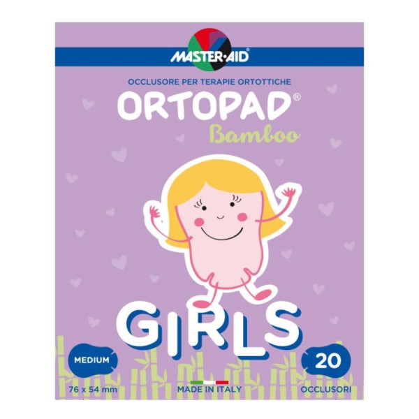 ORTOPAD Occlusori Girls M 20pz ORTOPAD Occlusori Girls M 20pz