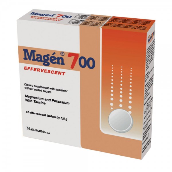 MAGEN*700 12 Cpr efferv.