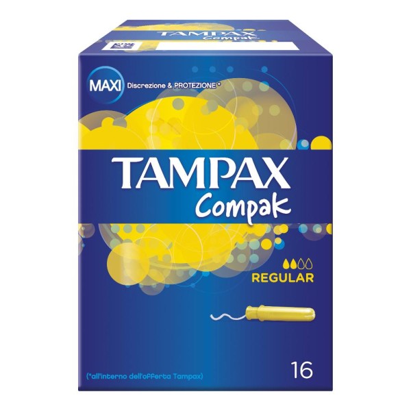 TAMPAX COMPAK Regular 16 Tamp.