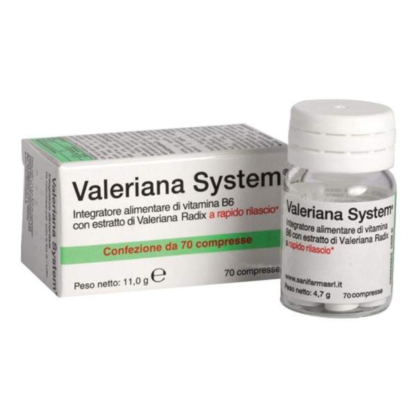 VALERIANA SYSTEM 70Cpr VALERIANA SYSTEM 70Cpr