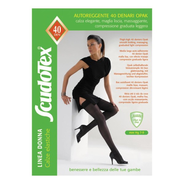 SCUDOTEX CALZA 40 AREG NE 4 SCUDOTEX CALZA 40 AREG NE 4
