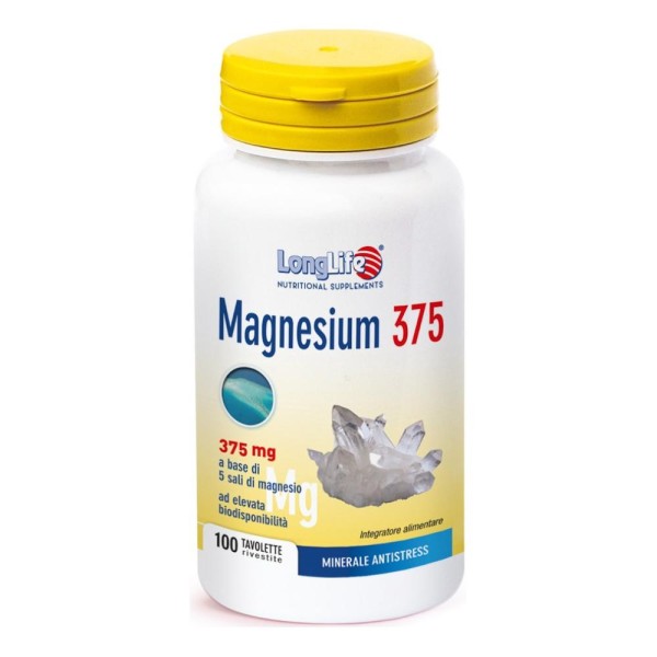 LONGLIFE MAGNESIUM375mg100Tav. LONGLIFE MAGNESIUM375mg100Tav.