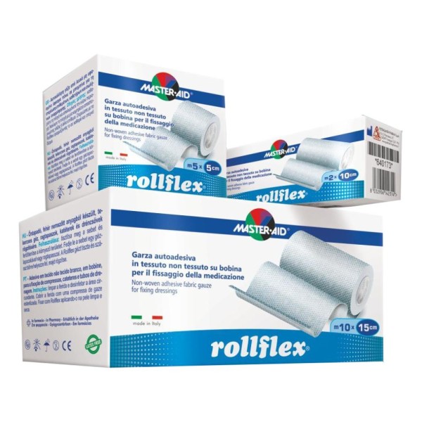 ROLLFLEX Garza Ad.TNT 5mx5cm ROLLFLEX Garza Ad.TNT 5mx5cm