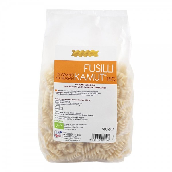 BIO Fusilli Kamut 500G