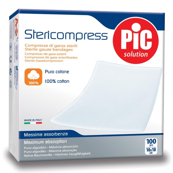 STERICOMPRESS Garza 10x10 4x25 STERICOMPRESS Garza 10x10 4x25