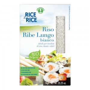 R&R Riso Lungo Ribe Bianco 1Kg