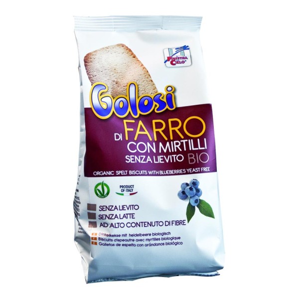 I GOLOSI Bisc.FarroMirt.250g I GOLOSI Bisc.FarroMirt.250g