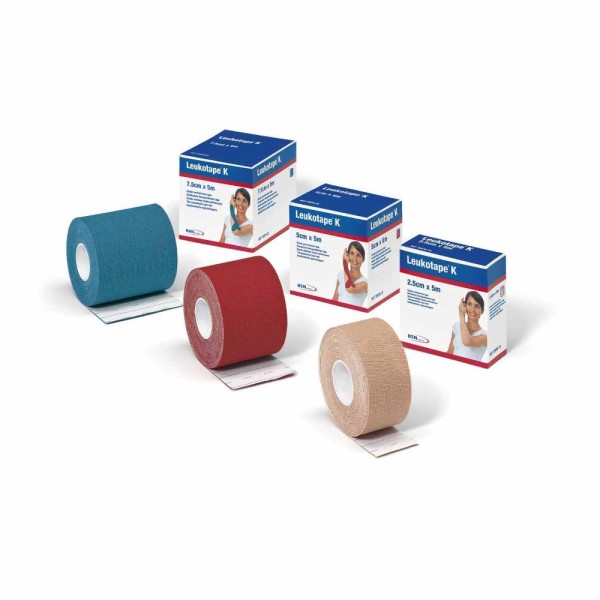 LEUKOTAPE K 2,5cmx5mt Rosso LEUKOTAPE K 2,5cmx5mt Rosso