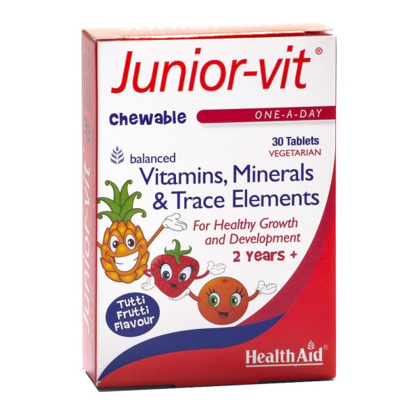 HEALTH AID Junior-Vit 30 Tav. HEALTH AID Junior-Vit 30 Tav.