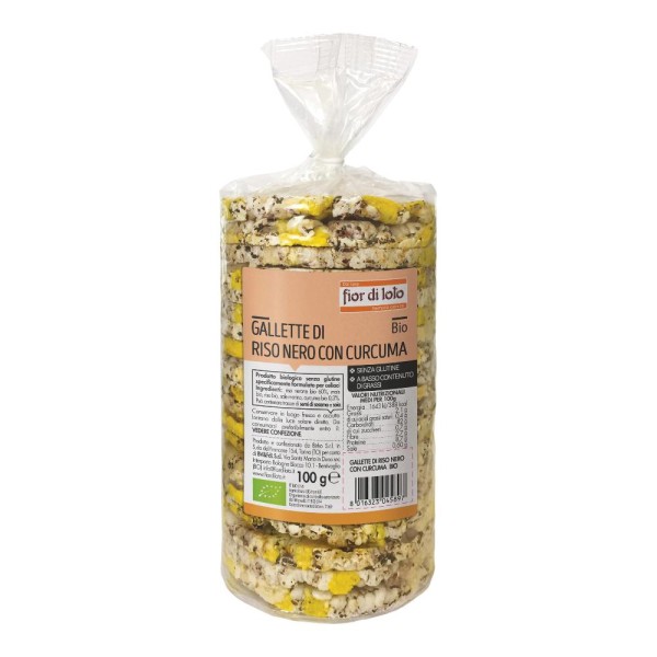 FdL Gallette Riso Nero/Curcuma FdL Gallette Riso Nero/Curcuma
