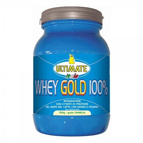 WHEY GOLD 100% Vaniglia 750g