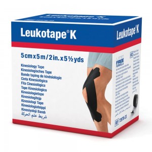 LEUKOTAPE K 5cmx5mt Media Nero