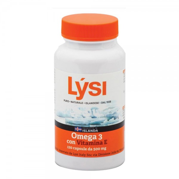 LYSI Omega 3 Vit.E 120 Cps