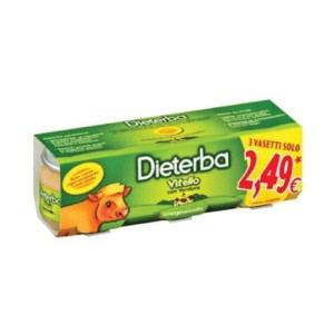 OMO DIET.Vitello 3x80g
