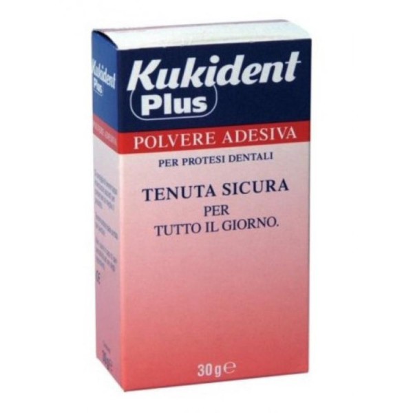 KUKIDENT PLUS POLVERE 30G KUKIDENT PLUS POLVERE 30G