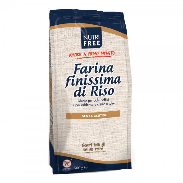 NUTRIFREE FARINA RISO FINA500G