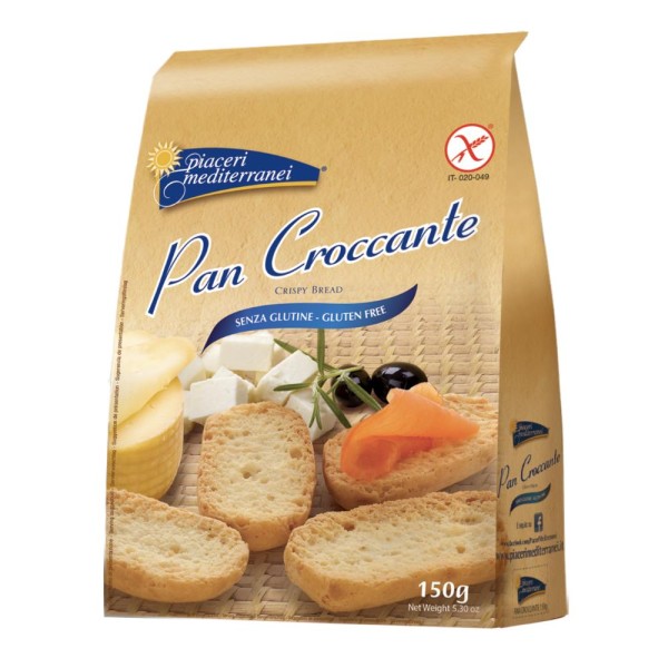 PIACERI MED.Pane Crocc.150g