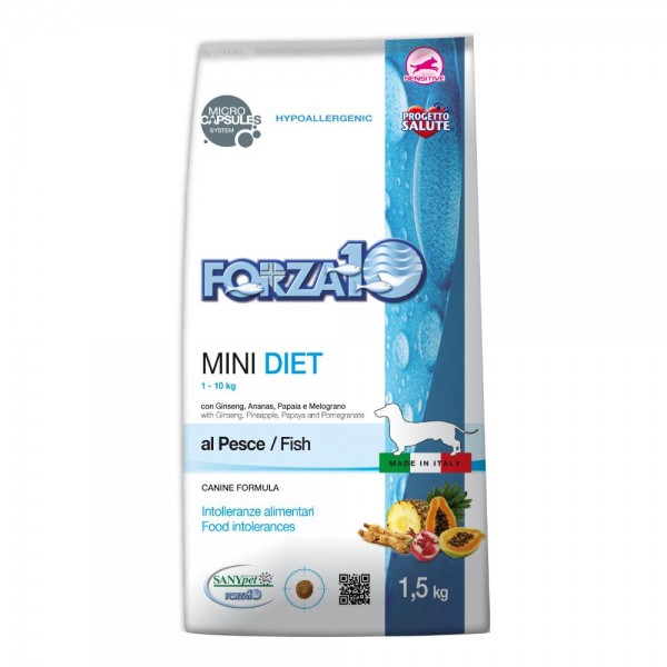 FORZA10 MINI DIET PESCE 1,5 CA